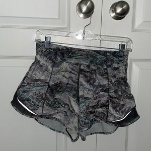 Lululemon Hotty Hot size 8 tall shorts in good condition!